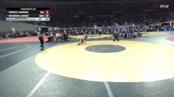 6A/5A Girls 140 Semifinal - McKenna Unger, McNary Girls vs Kristal Zamora, Thurston Girls