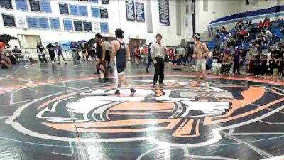 120 lbs Champ. Round 2 - Joshua Kiriakos, Yucaipa vs Cesar Montes, Monte Vista
