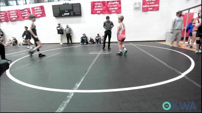 90 lbs Rr Rnd 1 - Tucker Moss, Blanchard Wrestling Club vs Finn Stanfield, Murray County Takedown Club
