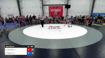 29 kg Semifinal - Kelly Zacherl, Wyoming Seminary vs Addison Rankin, Virginia Blue