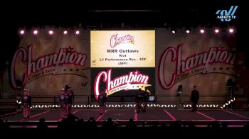 MRR Outlaws - Riot [2024 L1 Performance Rec - 10Y (AFF) Day 1] 2024 Champion Cheer and Dance Grand Nationals