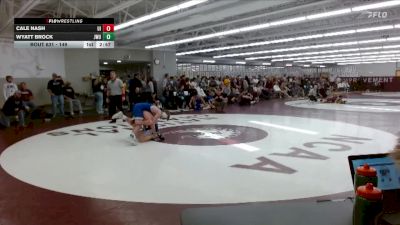 149 lbs 1st Place Match - Wyatt Brock, Johnson & Wales vs Cale Nash, Upper Iowa