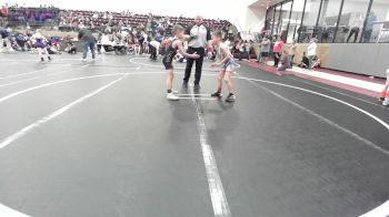 64 lbs Quarterfinal - Bohdi Kemble, Ponca City Wildcat Wrestling vs Cohen Tonubbee, Chandler Takedown Club