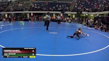 60 lbs Champ. Round 2 - Maximus Mauritz, Pursuit Wrestling Minnesota vs Sam Traxler, Pinnacle