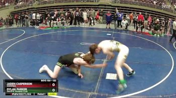 132 lbs Quarterfinal - Jaden Casperson, Shootbox vs Dylan Parker, Aniciete Training Club