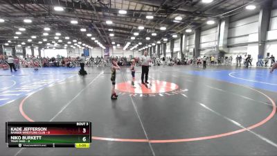 48 lbs Rd# 4- 2:00pm Friday Final Pool - Niko Burkett, Team Ohio vs Kade Jefferson, Ranger Wrestling Club