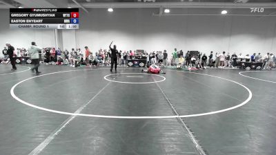 55 lbs Champ. Round 1 - Gregory Gyumushyan, World Team Training Center vs Easton Enyeart, Moen Wrestling Academy