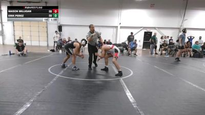 126 lbs 3rd Place Match - Erik Perez, Fighting Irish vs Mason Milligan, First State Military Academy