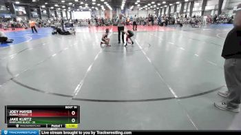 72 lbs Rd# 7- 10:45am Saturday Final Pool - Joey Mayer, Morris Fitness vs Jake Kurtz, Maryland BLACK