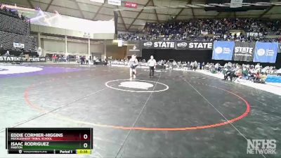 1B/2B 120 3rd Place Match - Eddie Cormier-Higgins, Muckleshoot Tribal School vs Isaac Rodriguez, Mabton