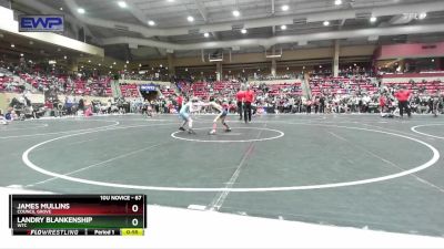67 lbs Quarterfinal - Landry Blankenship, WTC vs James Mullins, Council Grove