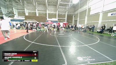 165 lbs Cons. Round 4 - George Mansfield, Layton vs Mason Grow, Mountain View