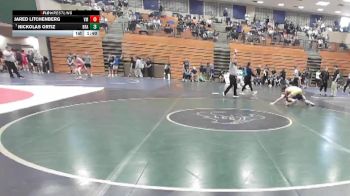 126 lbs Champ. Round 3 - Nickolas Ortiz, Brawley vs Jared Litchenberg, Vista Murrieta