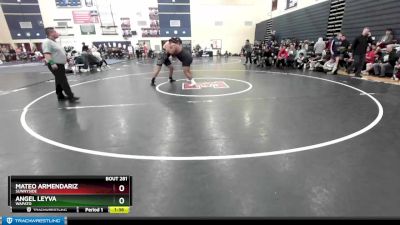 285 lbs Semifinal - Mateo Armendariz, Sunnyside vs Angel Leyva, Wapato