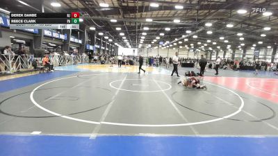 100 lbs Consi Of 8 #1 - Derek Danbe, NJ vs Reece Clark, PA