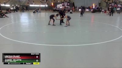 70 lbs Cons. Round 4 - Gabriel Gillette, Pacific Wrestling vs Lincoln Pilant, Elite Wrestling Academy