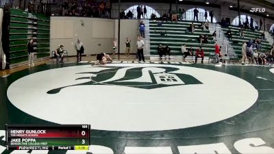 165 lbs Cons. Round 3 - Jake Poppa, Benedictine College Prep vs Henry Gunlock, The Heights School