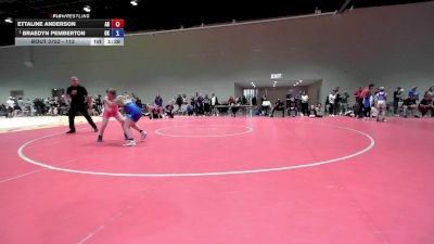 113 lbs Champ. Round 2 - Ettaline Anderson, AR vs Braedyn Pemberton, OK