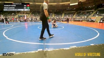 75 lbs 3rd Place - Scarlett Baker, Savage House Wrestling Club vs Nour Almohri, Michigan Revolution