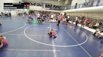 49-52 lbs Round 2 - Cohen Blain, Team Prestige Wrestling vs Braxen Stratton, Iron County Wrestling Academy