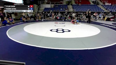 106 lbs Cons. Sub-quarters - Tyler Sage, MI vs Paden Alyea, VA