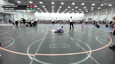 80 lbs Rr Rnd 1 - Maddox Wilson, CTWHALE Orca - EL vs Mike Alessi, Apache - EL