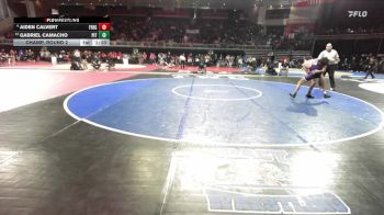 106 lbs Champ. Round 2 - Gabriel Camacho, Pitman vs Aiden Calvert, Franklin (Elk Grove)