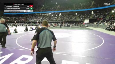 Quarterfinal - Landon Flogstad, McCook Central/Montrose vs Cooper Pommer, Clark/Willow Lake