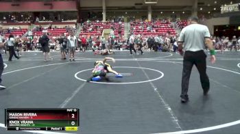 85 lbs Finals (2 Team) - Knox Vrana, Greater Heights vs Mason Rivera, Kansas Mayhem