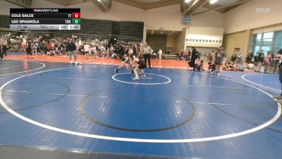 101 lbs Rr Rnd 3 - Cole Salce, Team Tugman - MSC vs Leo Spagnola, Taylor Hammers - MSC