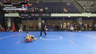56 lbs 3rd Place Match - Leo Navarro, Legacy Elite Wrestling Club vs Gabriel Beltran, Maryland