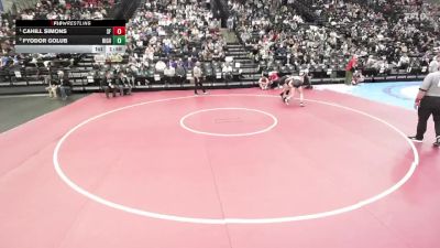 5A 138 lbs Quarterfinal - Cahill Simons, Spanish Fork vs Fyodor Golub, Highland