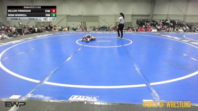 43 lbs Rr Rnd 2 - Dillon Finnegan, Storm 9U vs Remi Norrell, Prime 9U