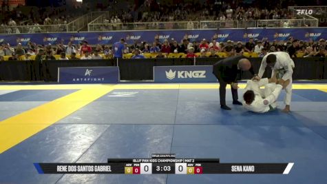 RENE DOS SANTOS GABRIEL vs SENA KANO 2026 Pan Kids Jiu-Jitsu IBJJF Championship