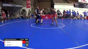 132 lbs Placement Matches (16 Team) - Diego Jasso, LAWA vs Darrain Jensen, NAWA