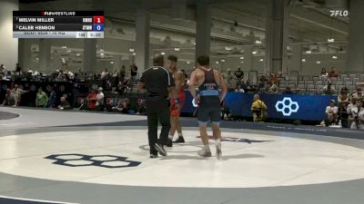 70 kg Quarters - Melvin Miller, Bishop McCort High School Wrestling vs Caleb Henson, SERTC/ Titan Mercury Wrestling Club