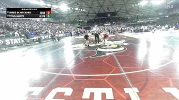 Boys 3A 165 lbs Champ. Round 2 - Titus Swett, Mountlake Terrace vs Jomie Schuchart, O`Dea