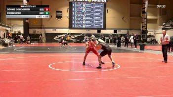 157 lbs Round Of 16 - Dennis Condomitti, Rutgers-Unatt vs Owen Hicks, Army