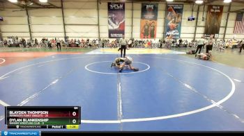 64 lbs Rd# 1 9:00am Friday - Blayden Thompson, Minnesota Funky Singlets vs Dylan Blankenship, Ranger Wrestling Club