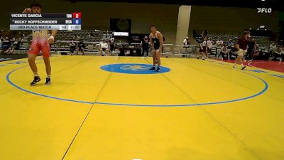 190 lbs 3rd Place Match - Vicente Garcia, Team New Mexico vs Rocky Hoffschneider, Bear Cave