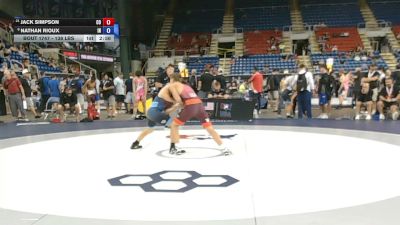 138 lbs Cons. Rd Of 32 - Jack Simpson, Colorado vs Nathan Rioux, Indiana