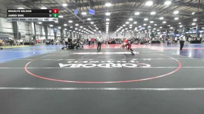152 lbs Consi Of 64 #2 - Braelyn Nelson, GA vs James Sink, TN
