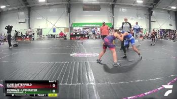 92 lbs Round 1 (4 Team) - Luke Satterfield, Team Palmetto vs Morgan Huffmaster, Storm Wrestling