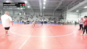 85 lbs Rr Rnd 3 - Adrian Szumowski, Mat Warriors Stars vs Brooks Casselberry, Ride Out Wrestling Club
