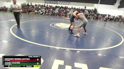 144 lbs Cons. Round 3 - Chase Coulter, Chaparral vs Anthony Rivera-Suttile, El Toro