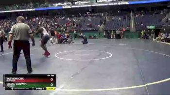 4A 285 lbs 3rd Place Match - Chase Godwin, Pinecrest vs Taevion Cox, New Bern