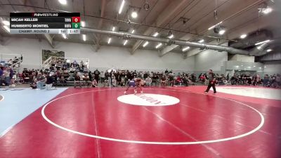 138 lbs Champ. Round 2 - Humberto Montiel, Holy Family vs Micah Keller, Thompson Valley