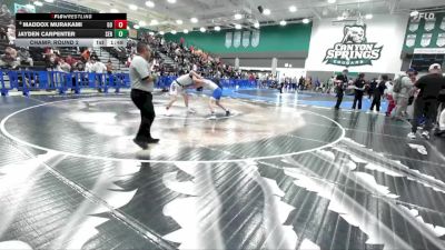 132 lbs Champ. Round 2 - Jayden Carpenter, Serrano vs Maddox Murakami, Great Oak
