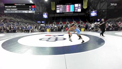 106 lbs Cons. Sub-quarters - William Cruz, NJ vs Arav Pandey, PA