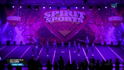 East Celebrity Elite - Villains [2025 L1 Mini Day 2] 2025 Spirit Sports Myrtle Beach Nationals